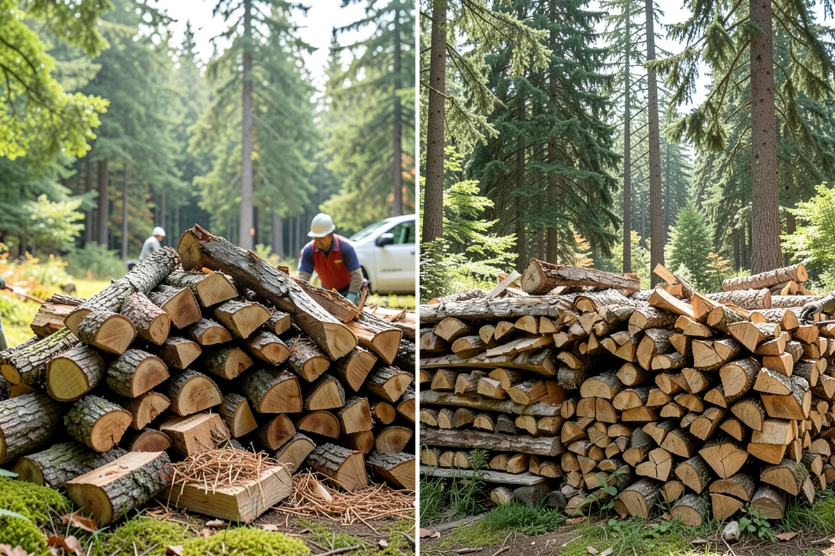 Firewood Rotation in Snoqualmie, King County, WA - Inspect current stacks and seasoning levels