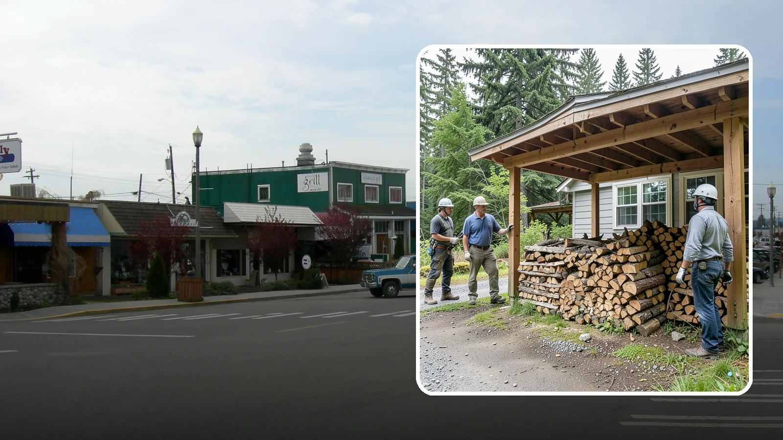 Firewood Rotation in Stanwood, Snohomish County, WA - We manage your firewood rotation so the oldest, driest wood burns first and every load reaches full seasoning.