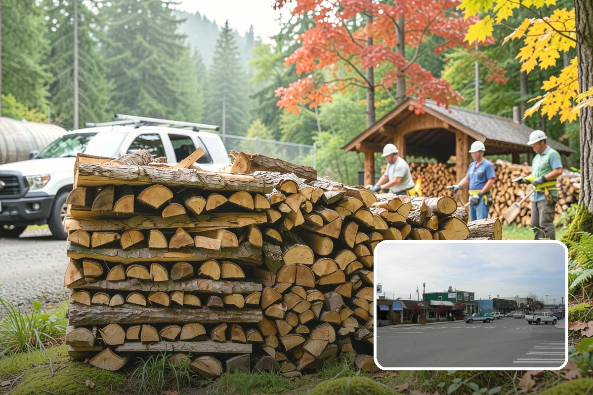 Firewood Rotation in Stanwood, Snohomish County, WA - Ensures you always burn the driest wood available