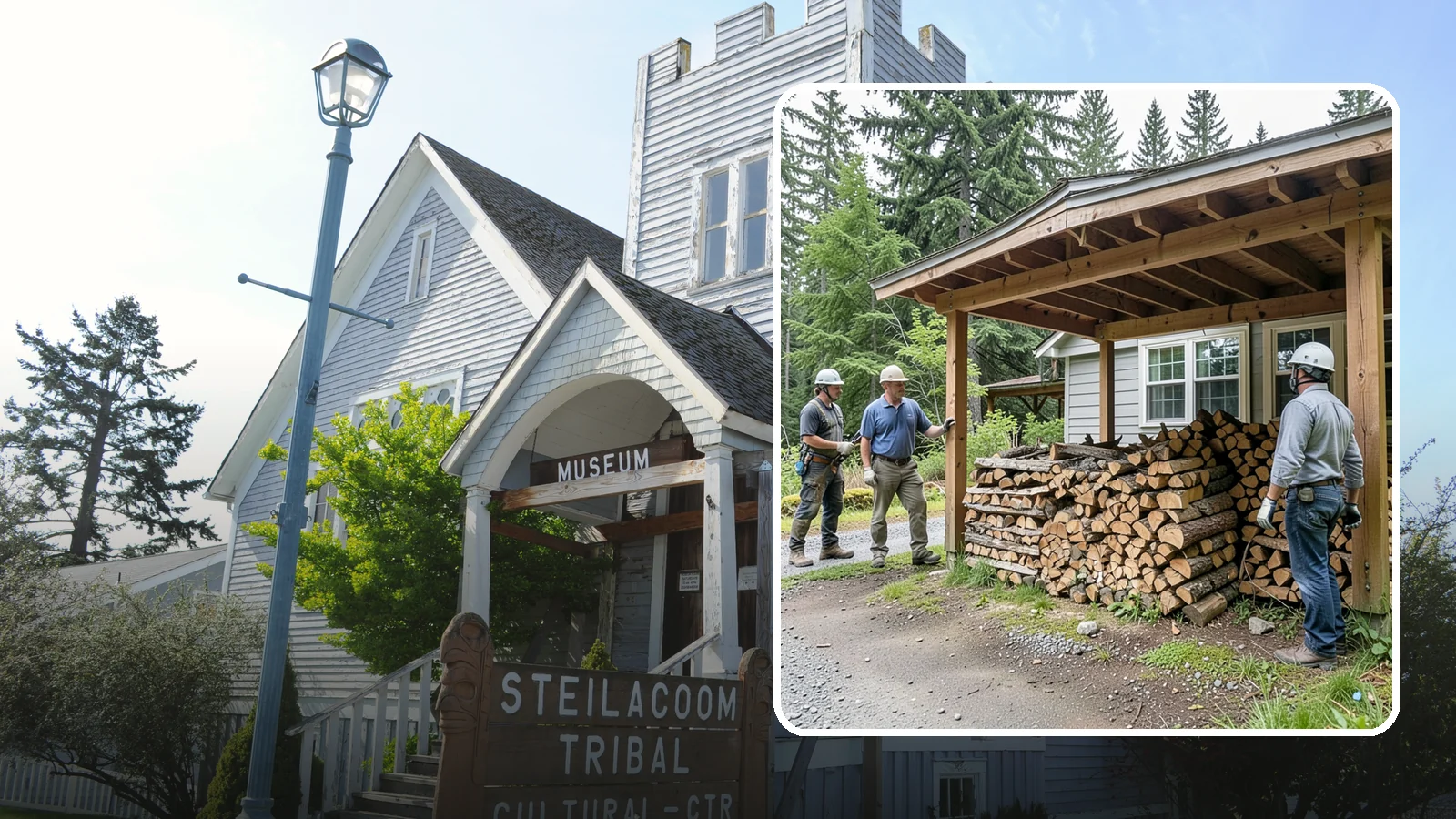 Firewood Rotation in Steilacoom, Pierce County, WA - We manage your firewood rotation so the oldest, driest wood burns first and every load reaches full seasoning.