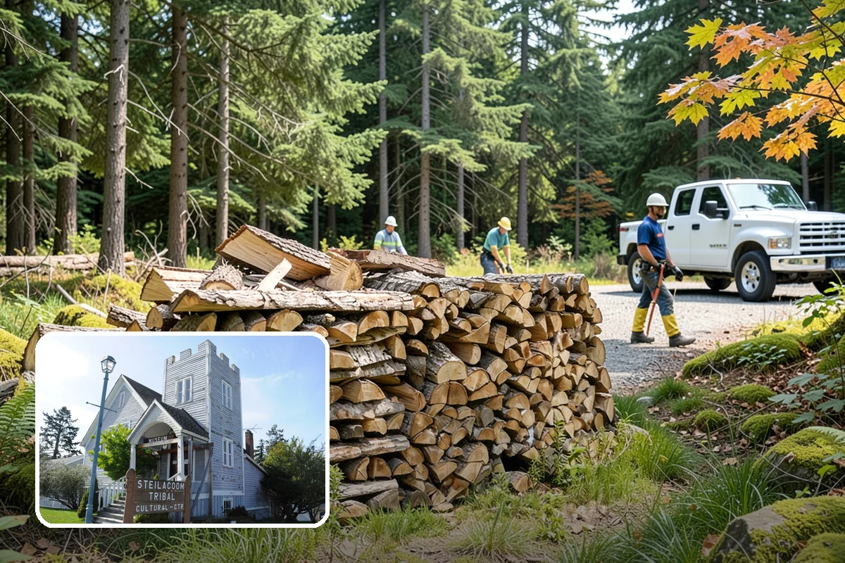 Firewood Rotation in Steilacoom, Pierce County, WA - Ensures you always burn the driest wood available