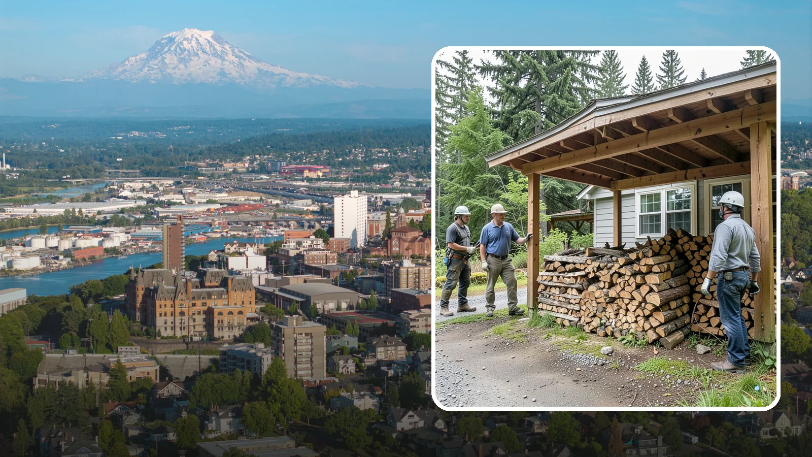 Firewood Rotation in Tacoma, Pierce County, WA - We manage your firewood rotation so the oldest, driest wood burns first and every load reaches full seasoning.