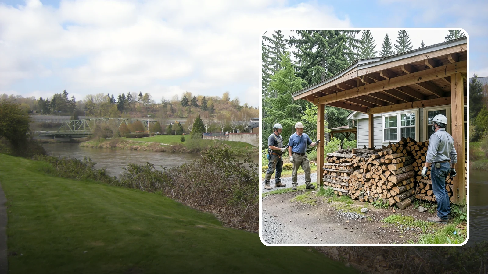 Firewood Rotation in Tukwila, King County, WA - We manage your firewood rotation so the oldest, driest wood burns first and every load reaches full seasoning.