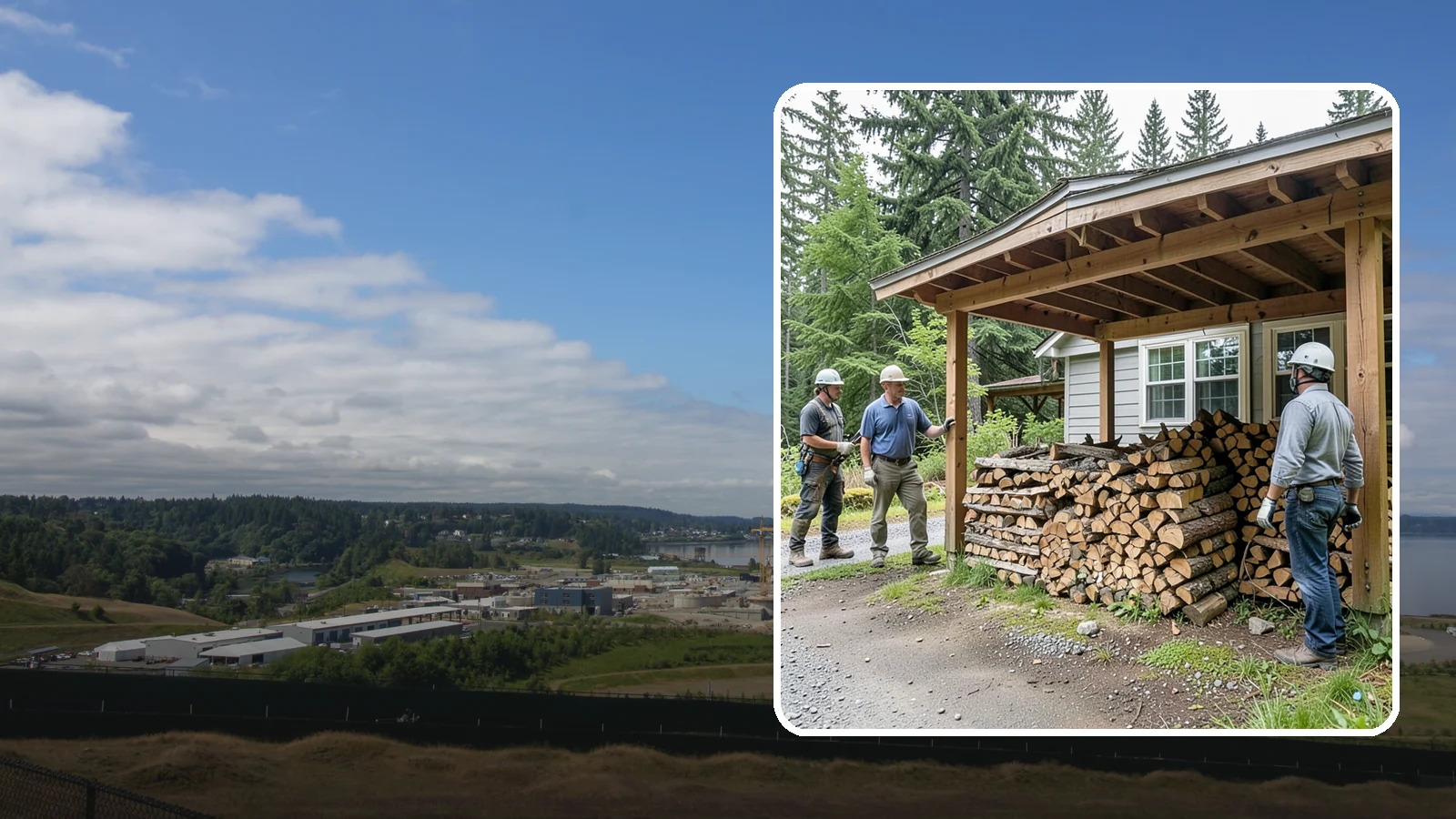 Firewood Rotation in University Place, Pierce County, WA - We manage your firewood rotation so the oldest, driest wood burns first and every load reaches full seasoning.