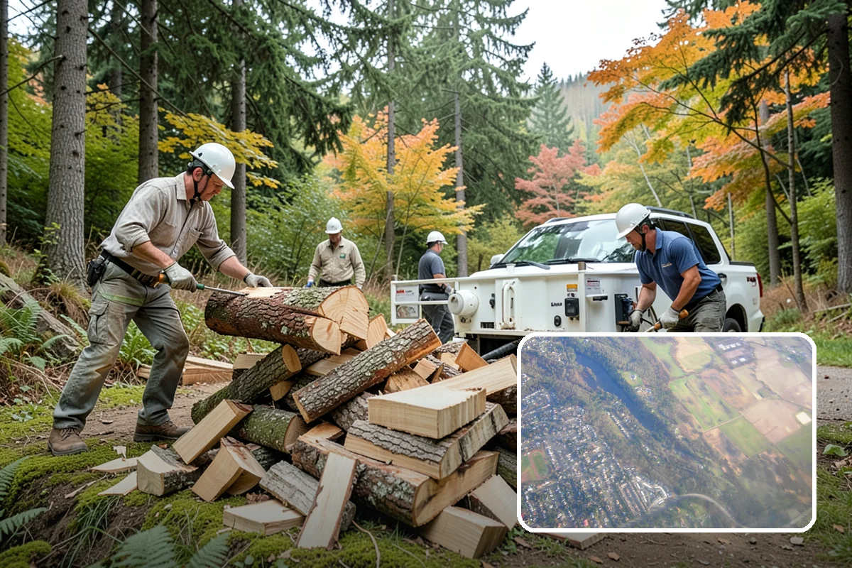 Firewood Sales in Algona, King County, WA - Honest, measured volumes on every purchase