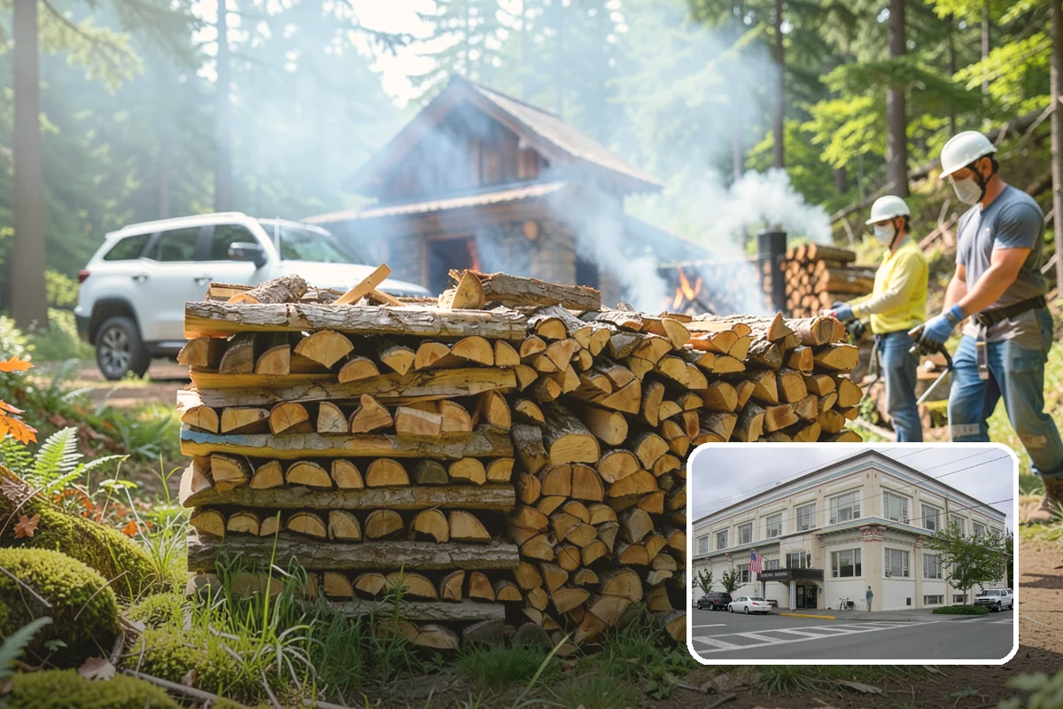 Firewood Sales in Anacortes, Skagit County, WA - Honest, measured volumes on every purchase