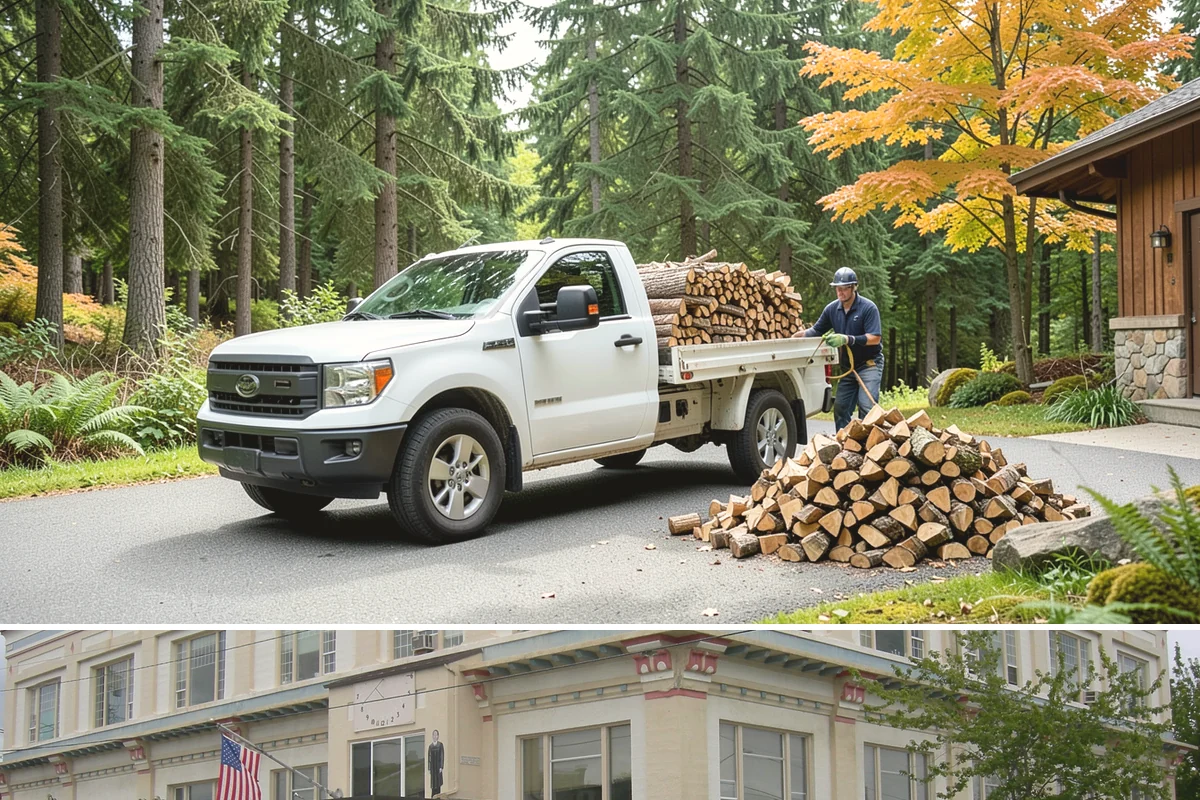 Firewood Sales in Anacortes, Skagit County, WA - Stock up in the shoulder seasons of late summer and fall when supply is strongest and you can burn immediately.
