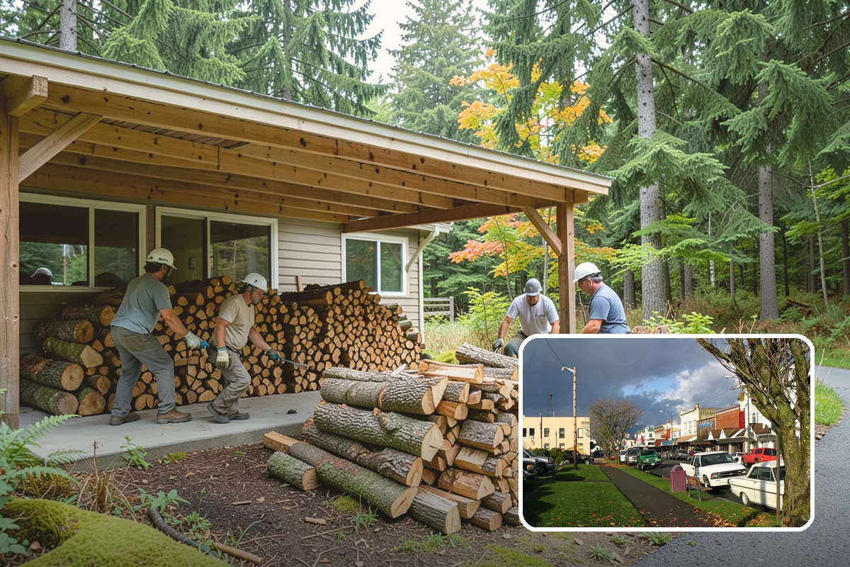 Firewood Sales in Arlington, Snohomish County, WA - Honest, measured volumes on every purchase