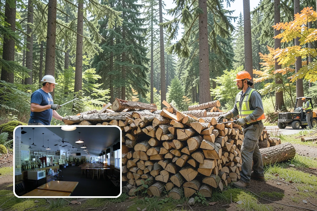 Firewood Sales in Black Diamond, King County, WA - Honest, measured volumes on every purchase