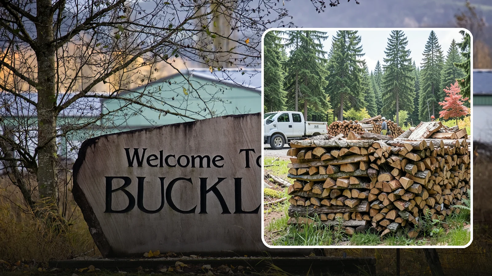 Firewood Sales in Buckley, Pierce County, WA - We sell dependable, properly seasoned firewood by the quantity you need for reliable heat through the damp Pacific Northwest...