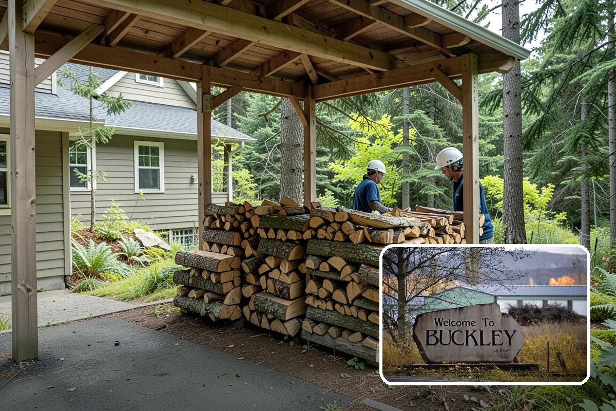 Firewood Sales in Buckley, Pierce County, WA - Honest, measured volumes on every purchase