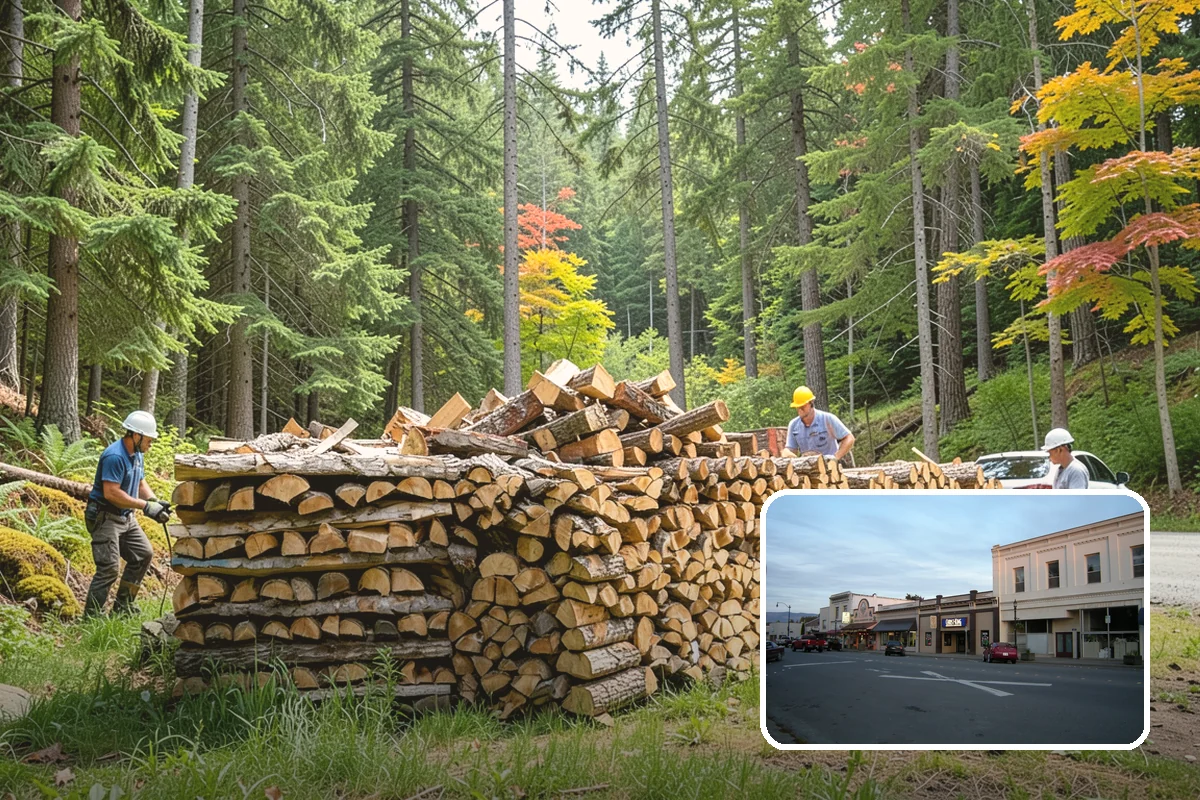 Firewood Sales in Burlington, Skagit County, WA - Honest, measured volumes on every purchase