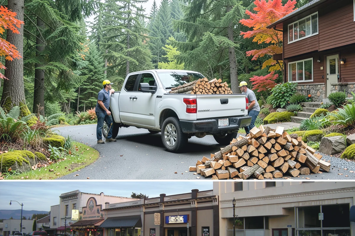 Firewood Sales in Burlington, Skagit County, WA - Stock up in the shoulder seasons of late summer and fall when supply is strongest and you can burn immediately.