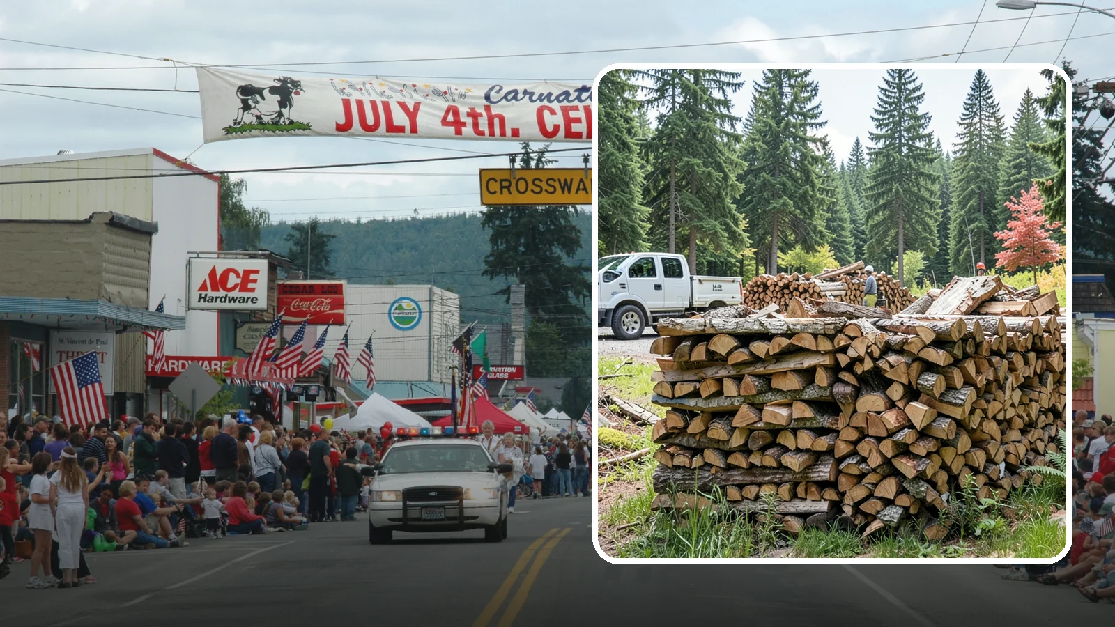Firewood Sales in Carnation, King County, WA - We sell dependable, properly seasoned firewood by the quantity you need for reliable heat through the damp Pacific Northwest...