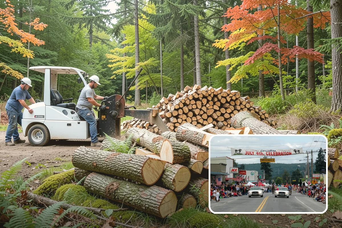 Firewood Sales in Carnation, King County, WA - Honest, measured volumes on every purchase