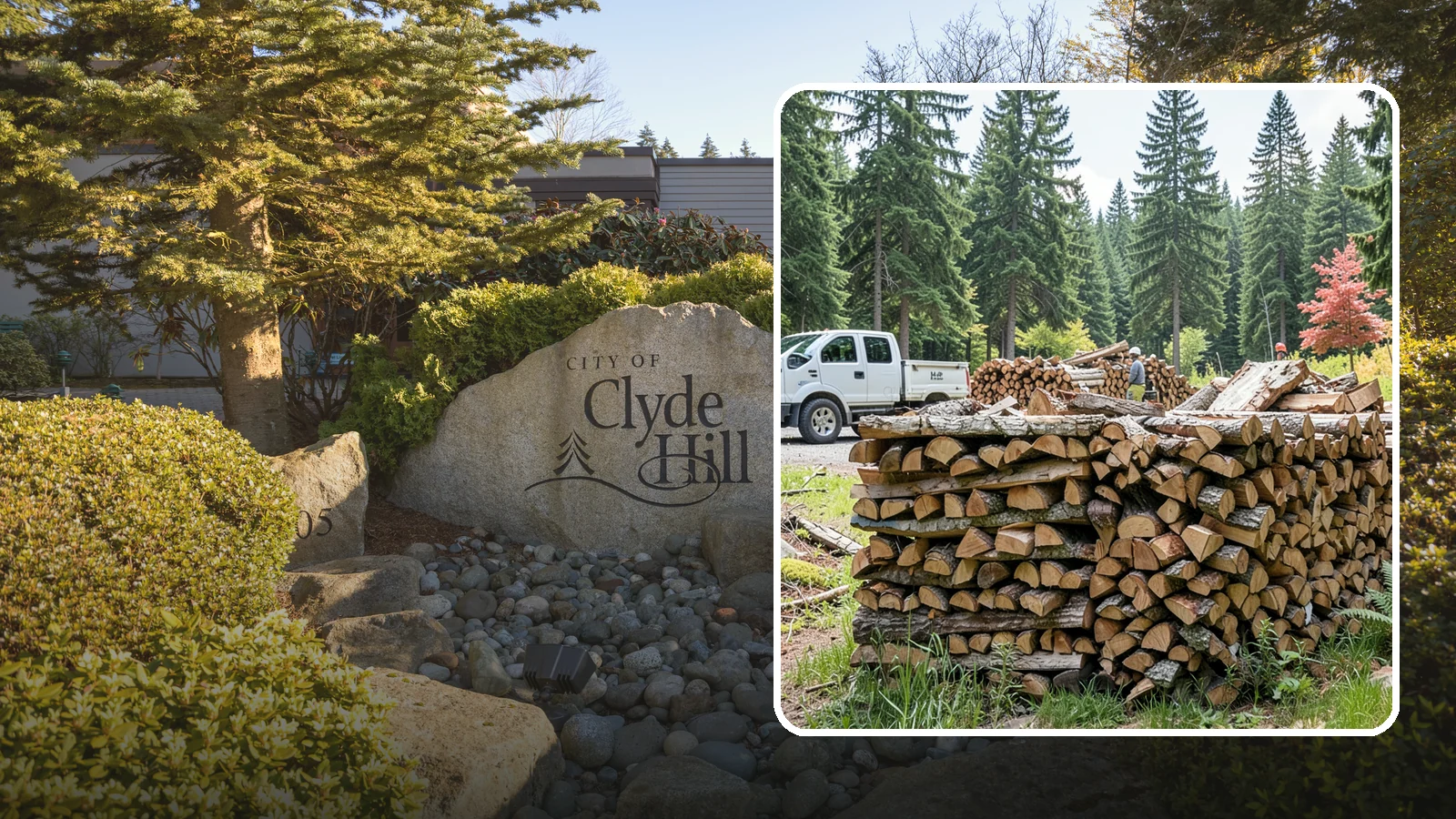 Firewood Sales in Clyde Hill, King County, WA - We sell dependable, properly seasoned firewood by the quantity you need for reliable heat through the damp Pacific Northwest...