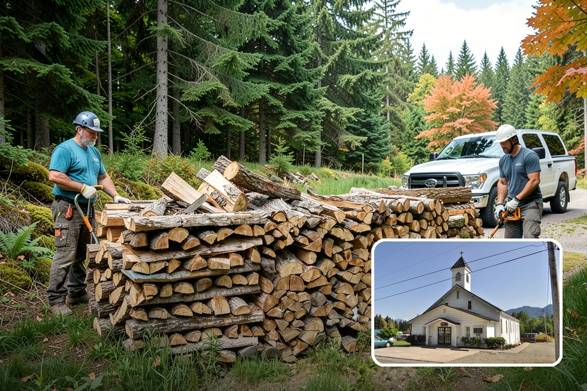 Firewood Sales in Concrete, Skagit County, WA - Honest, measured volumes on every purchase