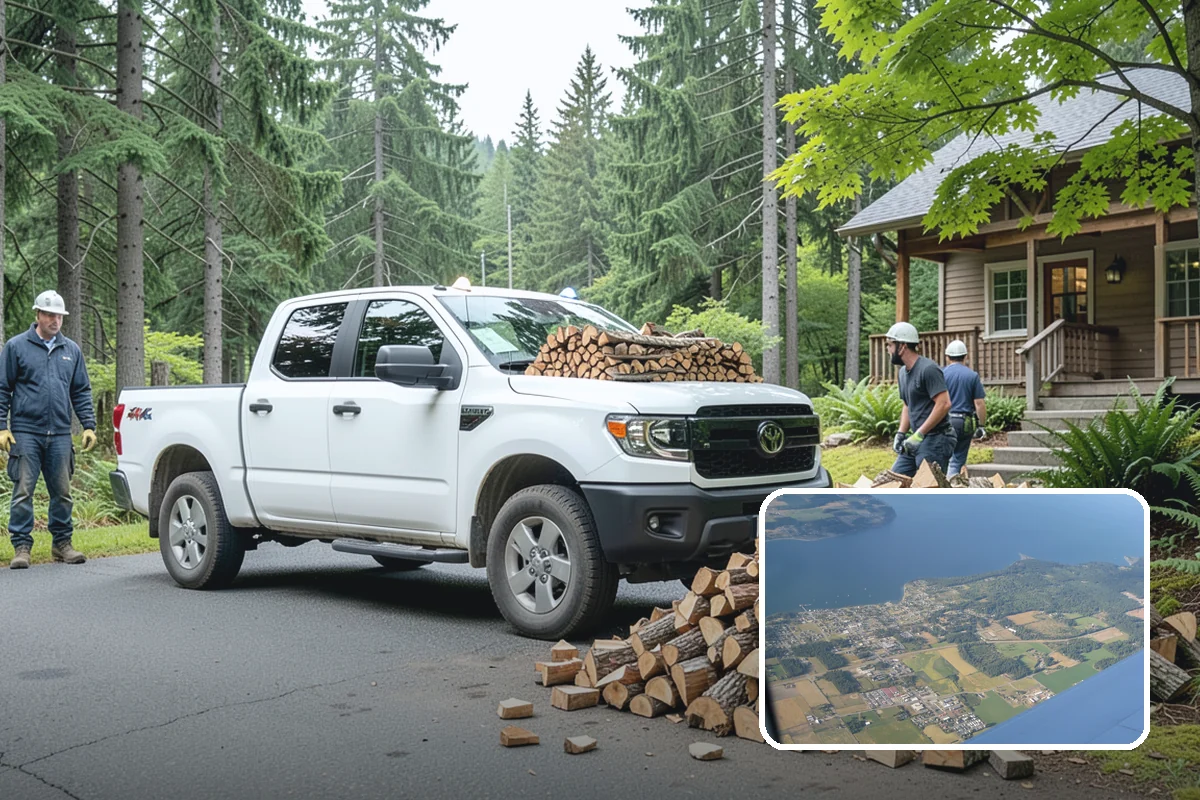 Firewood Sales in Coupeville, Island County, WA - Honest, measured volumes on every purchase