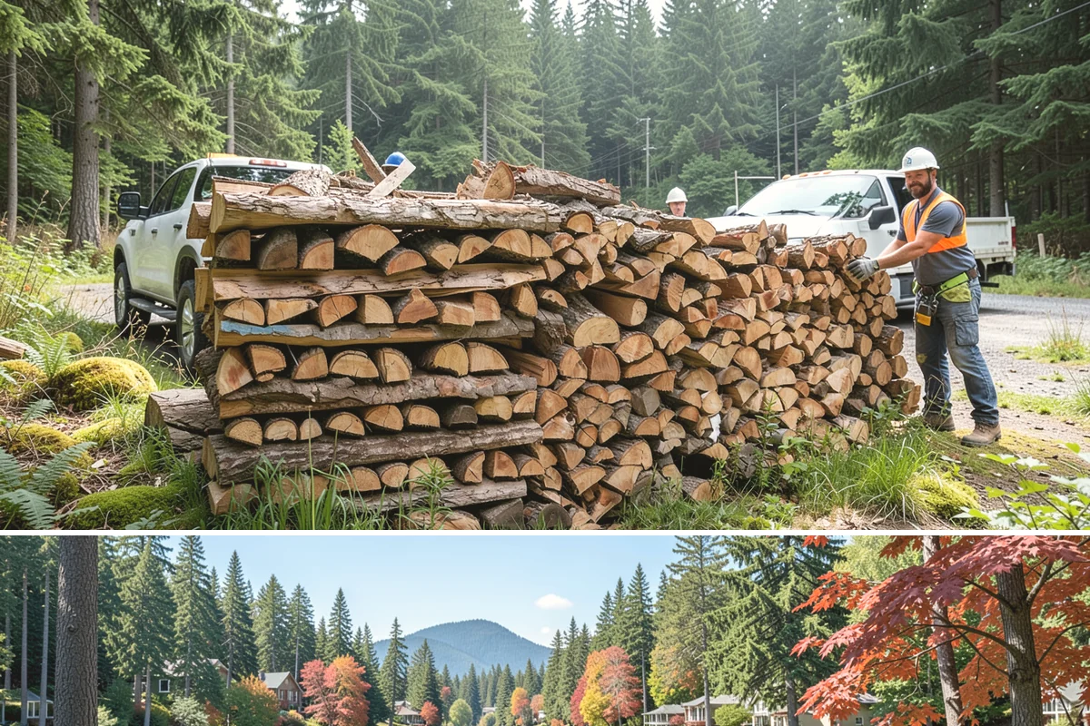 Firewood Sales in Covington, King County, WA - Stock up in the shoulder seasons of late summer and fall when supply is strongest and you can burn immediately.