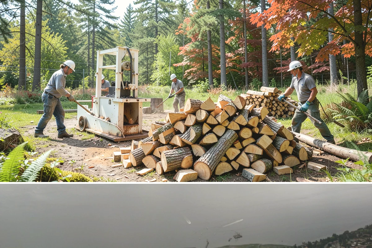 Firewood Sales in Des Moines, King County, WA - Stock up in the shoulder seasons of late summer and fall when supply is strongest and you can burn immediately.