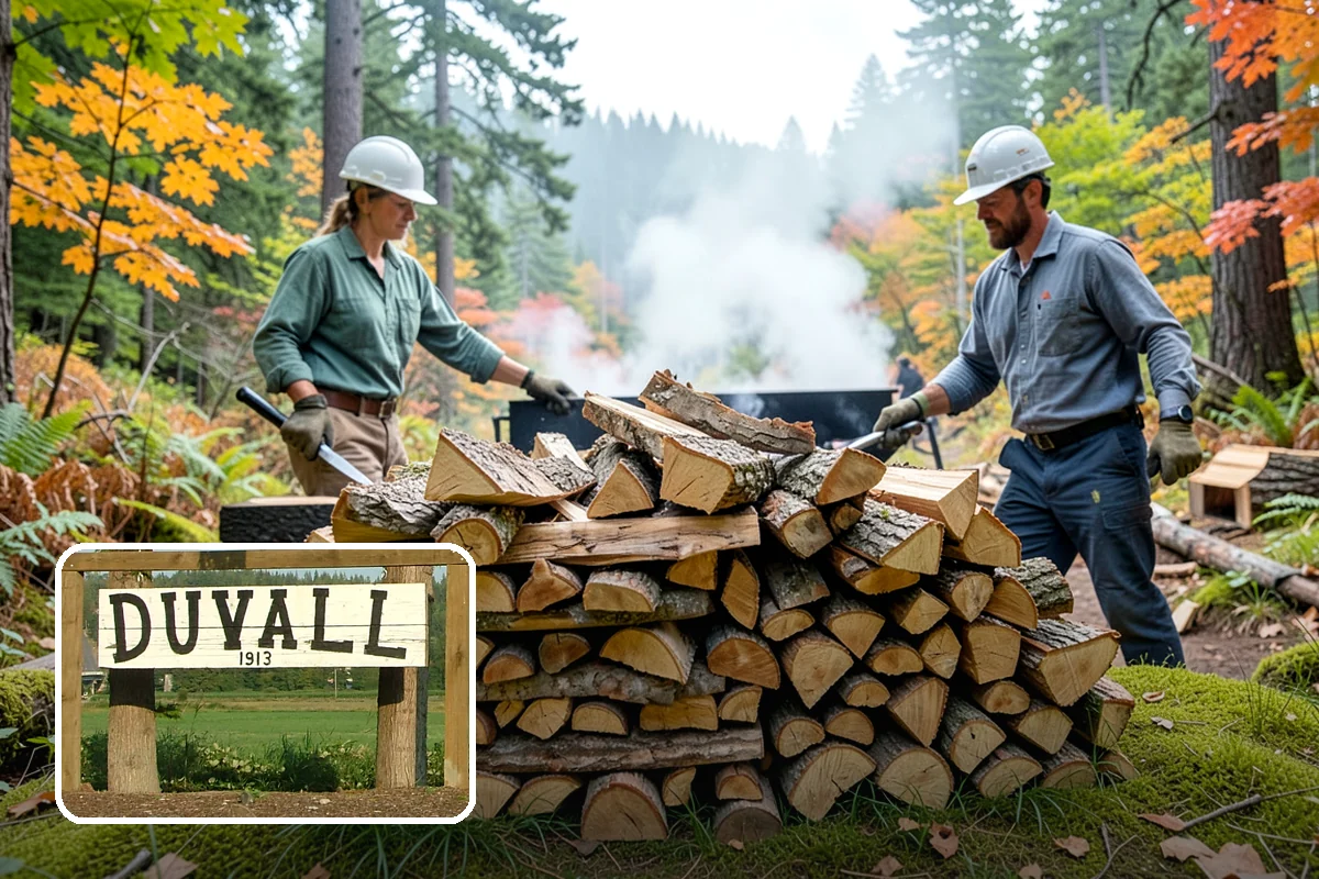 Firewood Sales in Duvall, King County, WA - Honest, measured volumes on every purchase