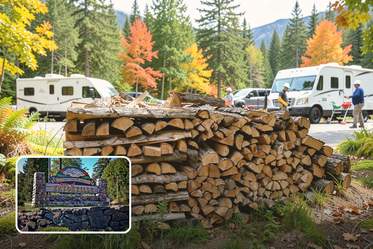 Firewood Sales in Eatonville, Pierce County, WA - Honest, measured volumes on every purchase