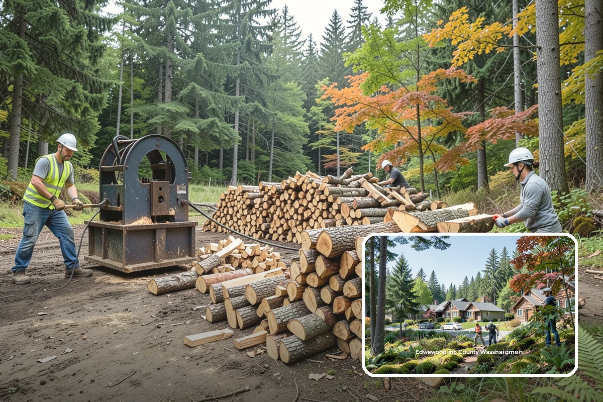 Firewood Sales in Edgewood, Pierce County, WA - Honest, measured volumes on every purchase