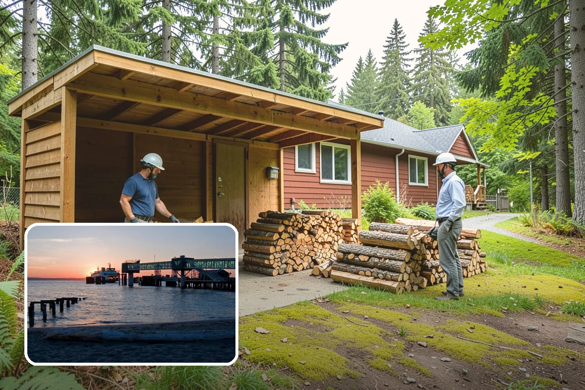 Firewood Sales in Edmonds, Snohomish County, WA - Honest, measured volumes on every purchase