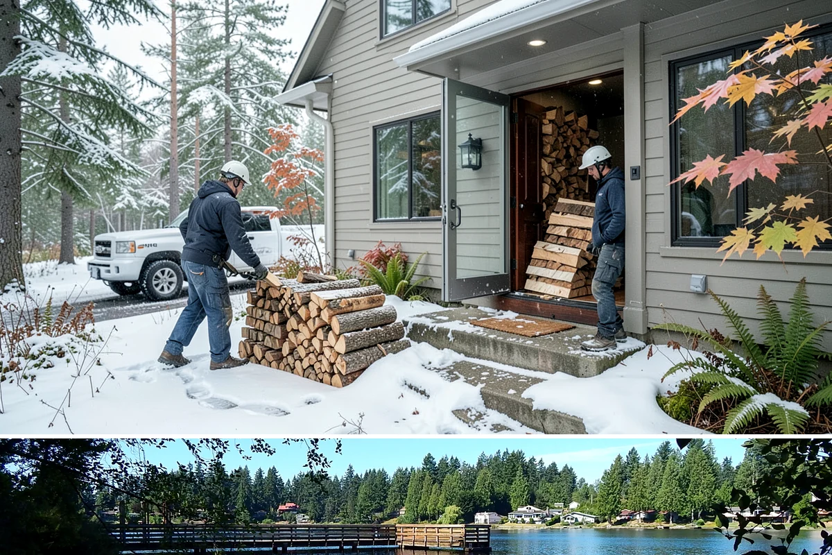 Firewood Sales in Federal Way, King County, WA - Stock up in the shoulder seasons of late summer and fall when supply is strongest and you can burn immediately.