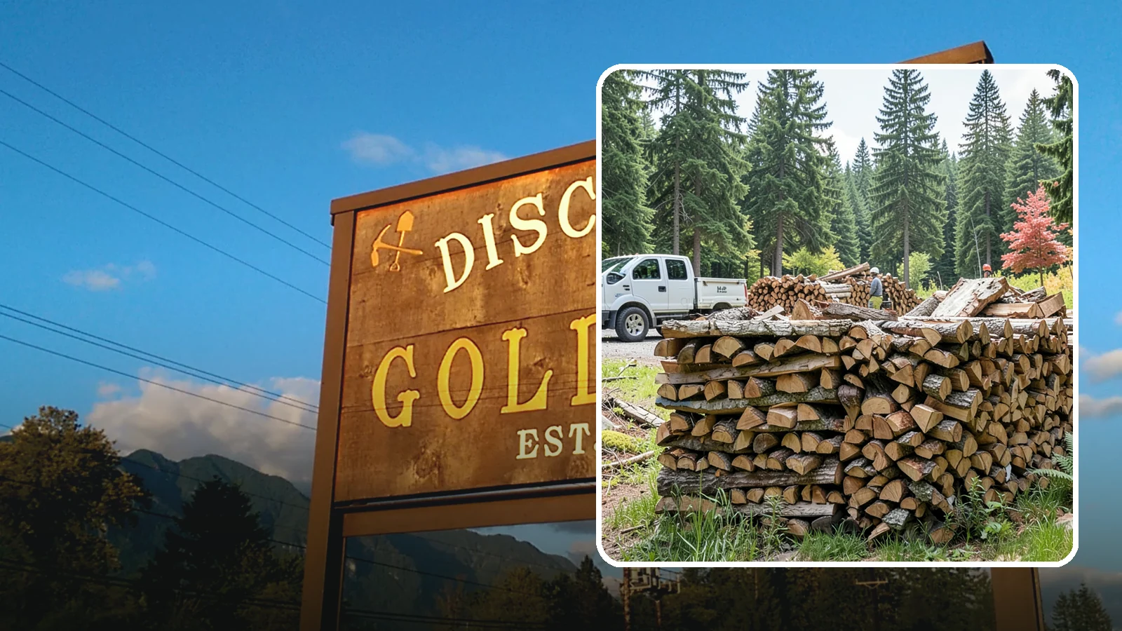 Firewood Sales in Gold Bar, Snohomish County, WA - We sell dependable, properly seasoned firewood by the quantity you need for reliable heat through the damp Pacific Northwest...