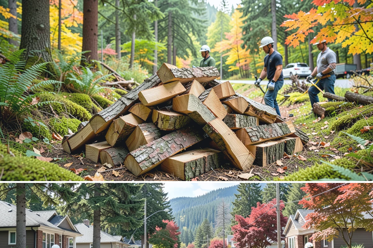 Firewood Sales in Hunts Point, King County, WA - Stock up in the shoulder seasons of late summer and fall when supply is strongest and you can burn immediately.
