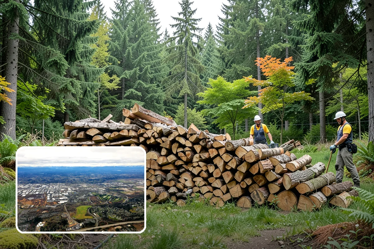 Firewood Sales in Kent, King County, WA - Honest, measured volumes on every purchase