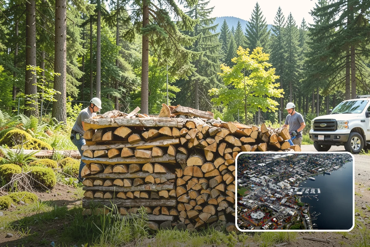 Firewood Sales in Kirkland, King County, WA - Honest, measured volumes on every purchase