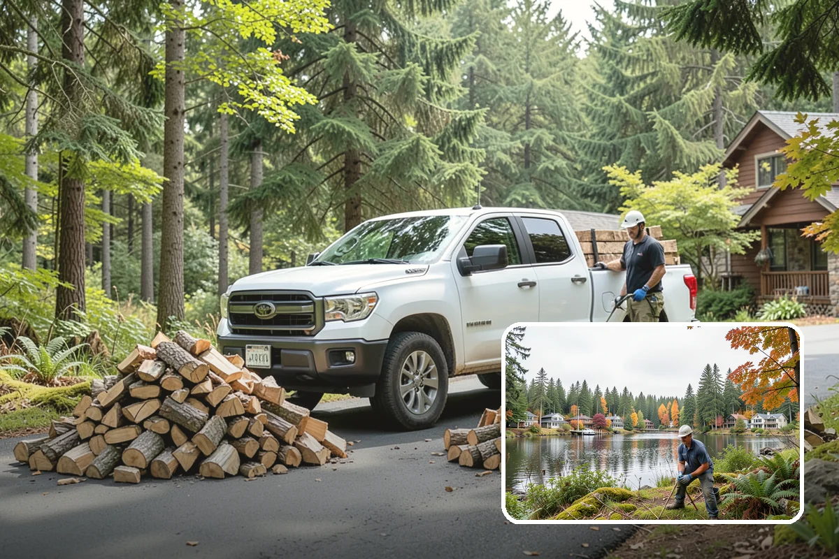 Firewood Sales in La Conner, Skagit County, WA - Honest, measured volumes on every purchase