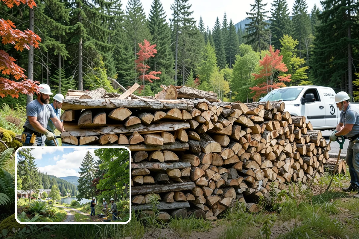 Firewood Sales in Lake Forest Park, King County, WA - Honest, measured volumes on every purchase