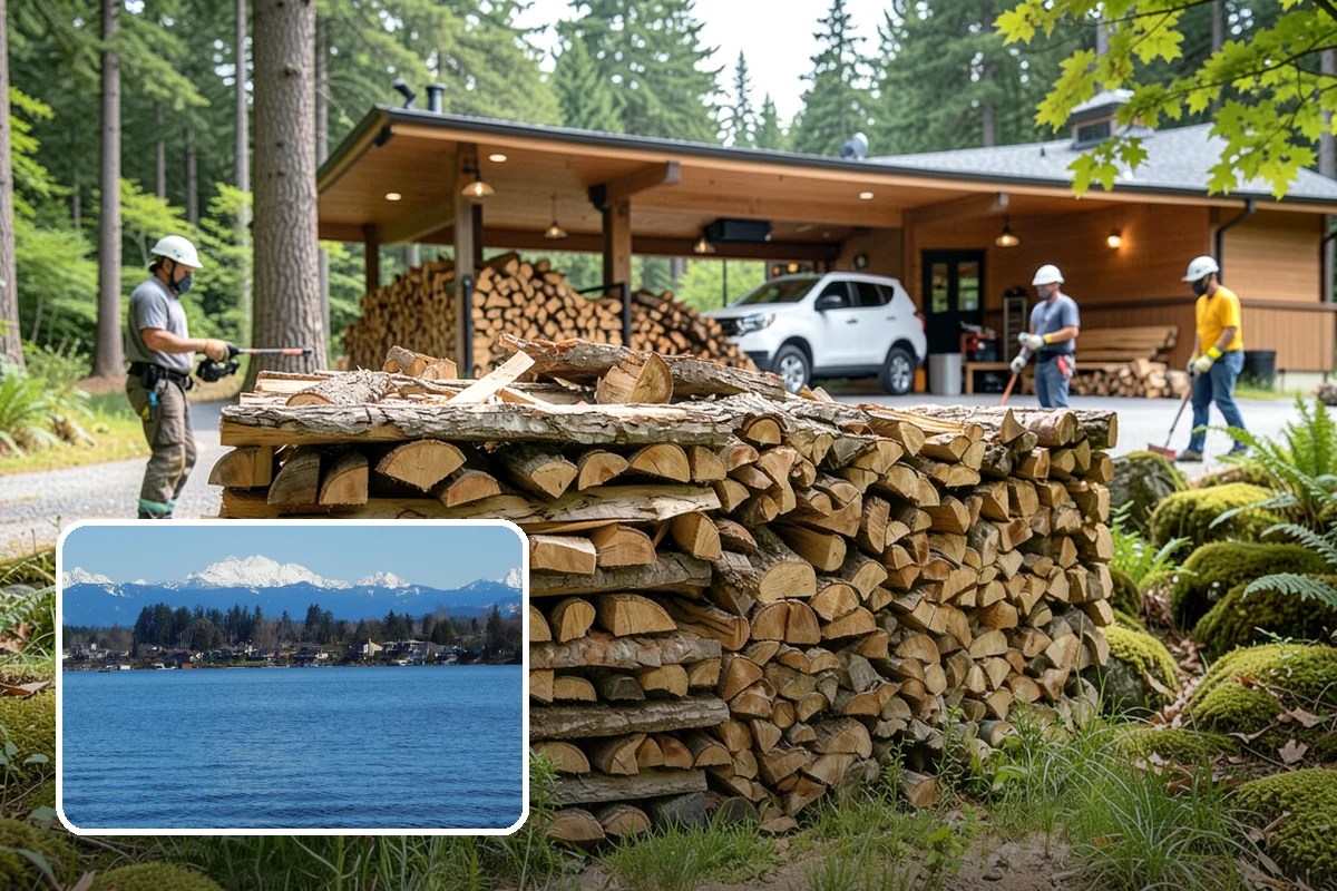 Firewood Sales in Lake Stevens, Snohomish County, WA - Honest, measured volumes on every purchase