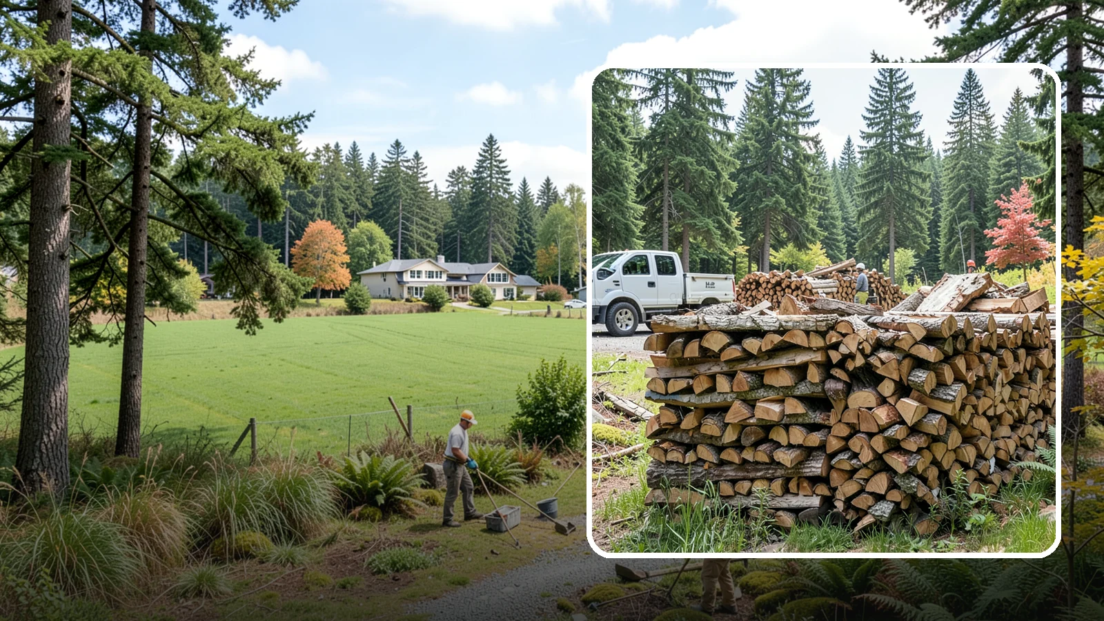 Firewood Sales in Lyman, WA - We sell dependable, properly seasoned firewood by the quantity you need for reliable heat through the damp Pacific Northwest...