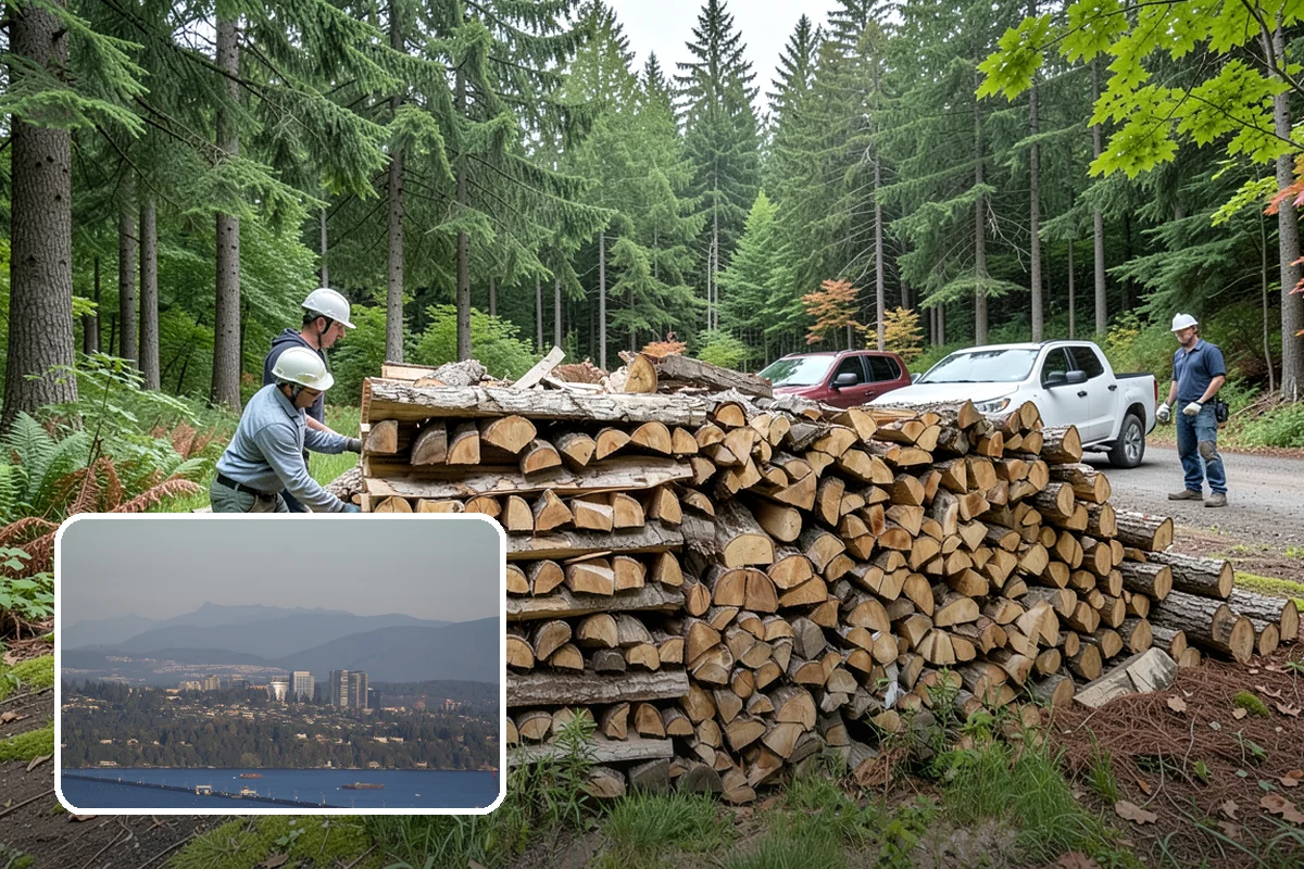 Firewood Sales in Medina, King County, WA - Honest, measured volumes on every purchase