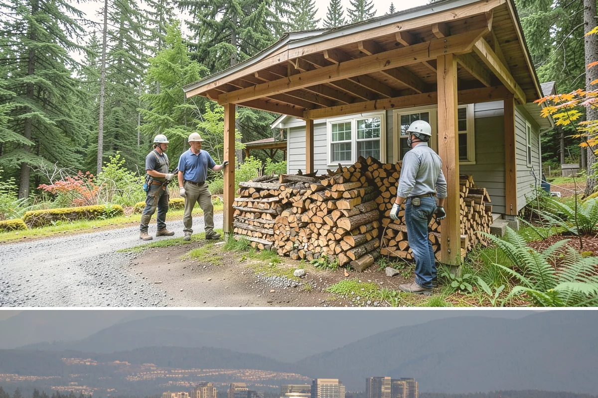 Firewood Sales in Medina, King County, WA - Stock up in the shoulder seasons of late summer and fall when supply is strongest and you can burn immediately.