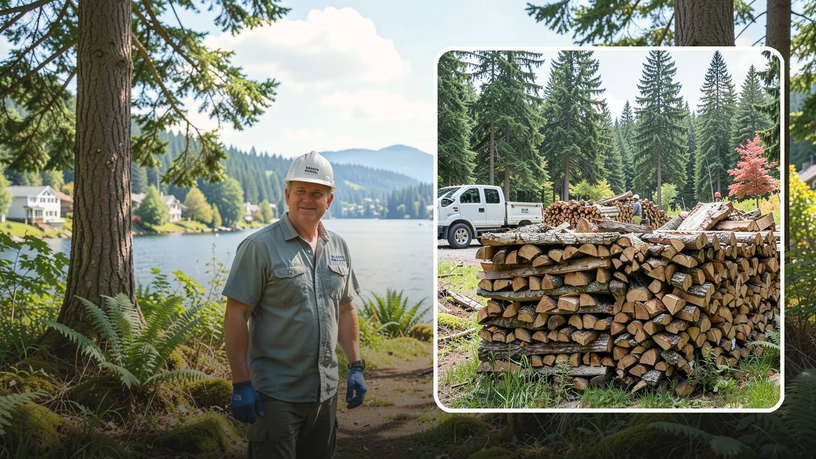 Firewood Sales in Milton, King County, WA - We sell dependable, properly seasoned firewood by the quantity you need for reliable heat through the damp Pacific Northwest...