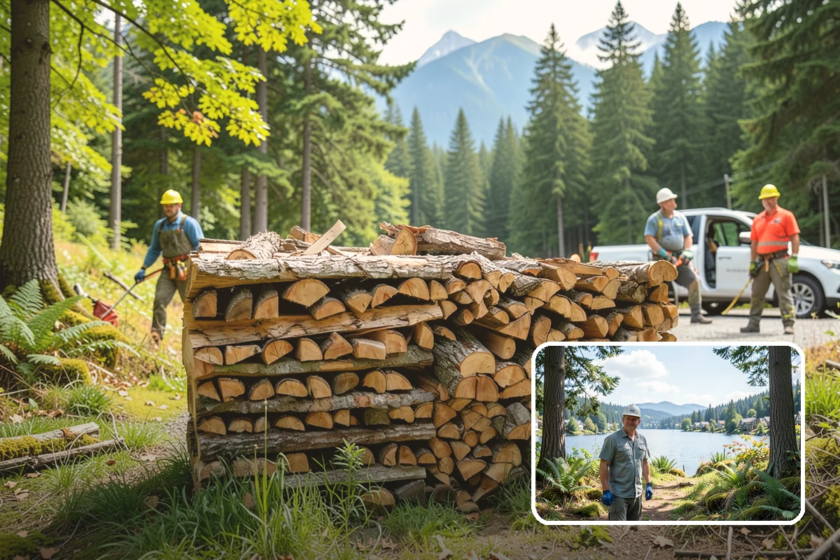 Firewood Sales in Milton, King County, WA - Honest, measured volumes on every purchase