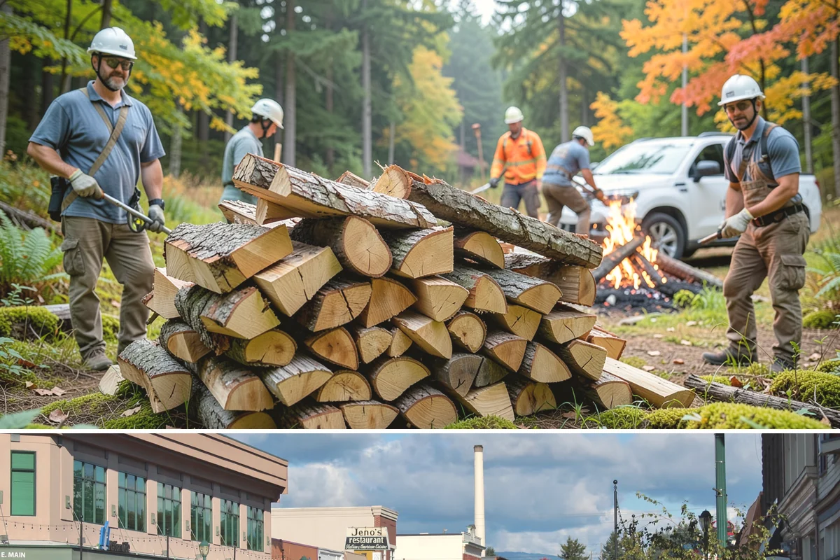 Firewood Sales in Monroe, Snohomish County, WA - Stock up in the shoulder seasons of late summer and fall when supply is strongest and you can burn immediately.