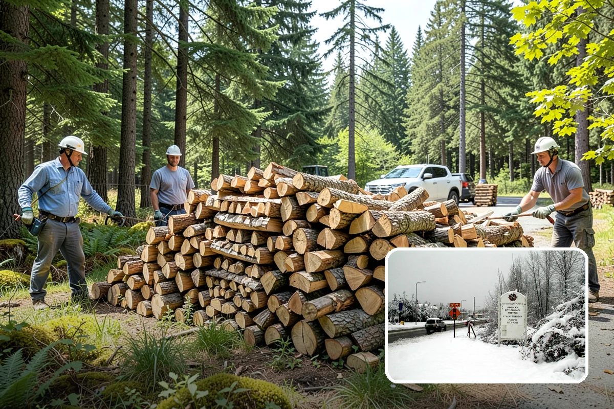 Firewood Sales in Newcastle, King County, WA - Honest, measured volumes on every purchase