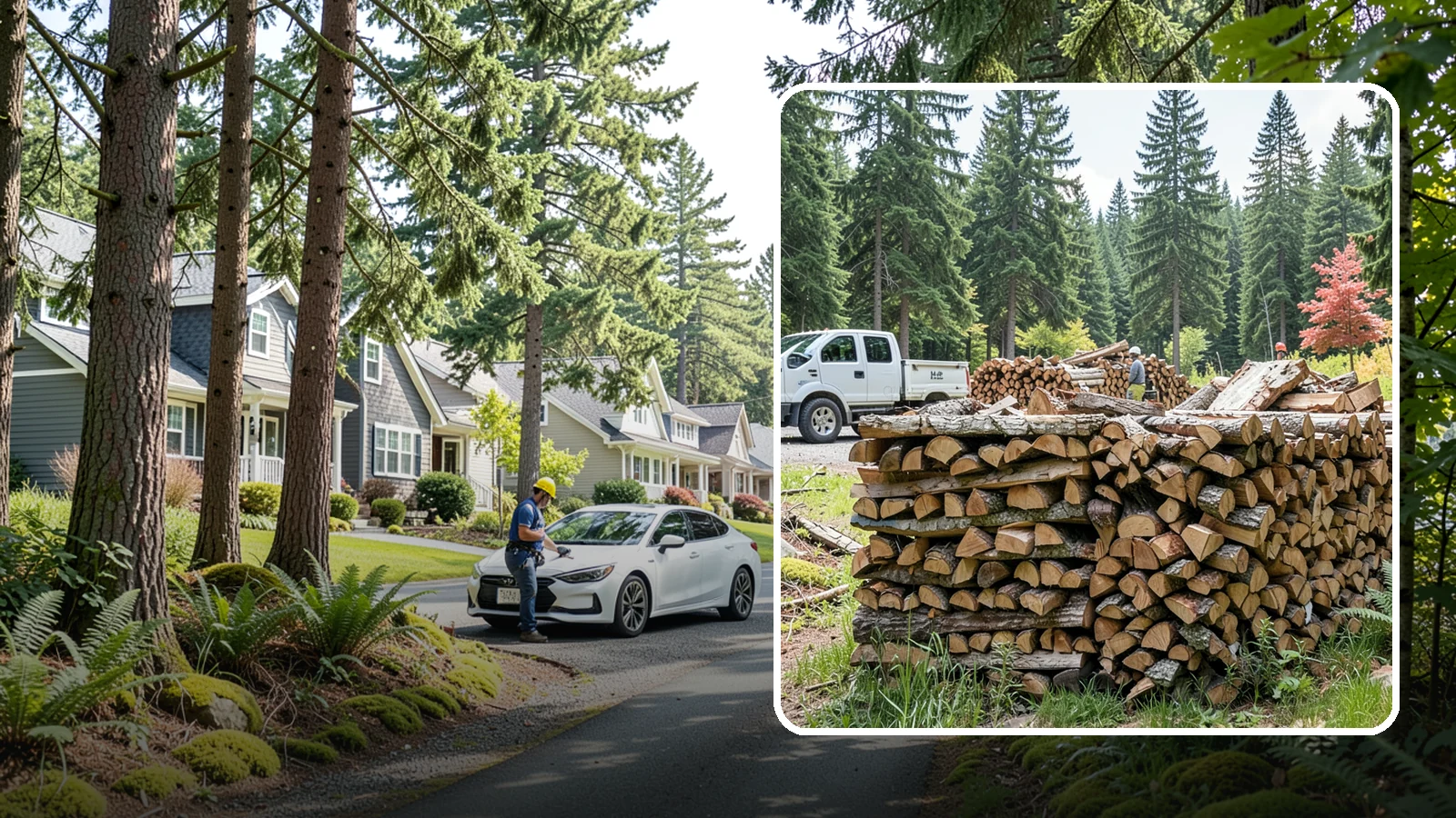 Firewood Sales in Normandy Park, King County, WA - We sell dependable, properly seasoned firewood by the quantity you need for reliable heat through the damp Pacific Northwest...