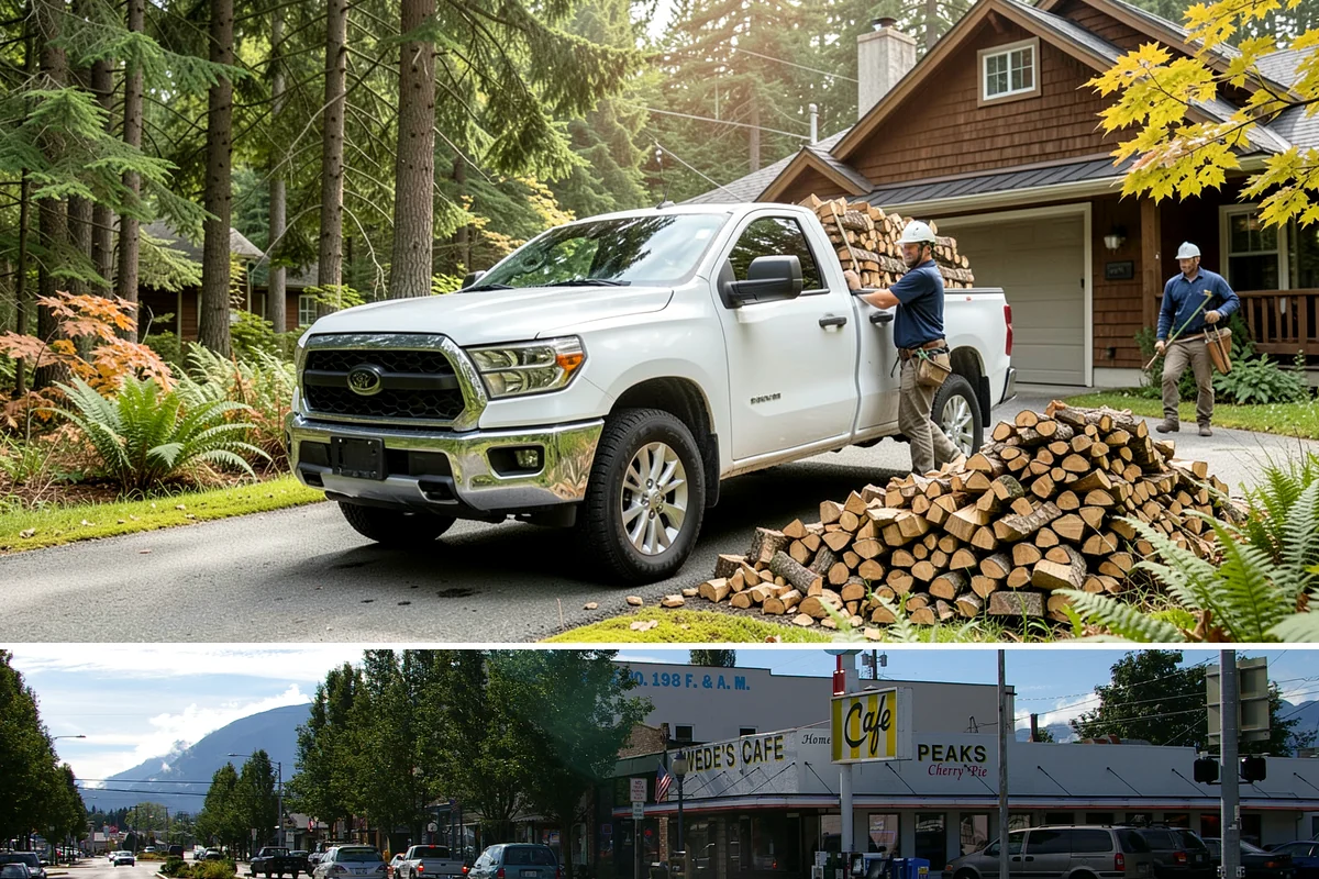 Firewood Sales in North Bend, King County, WA - Stock up in the shoulder seasons of late summer and fall when supply is strongest and you can burn immediately.