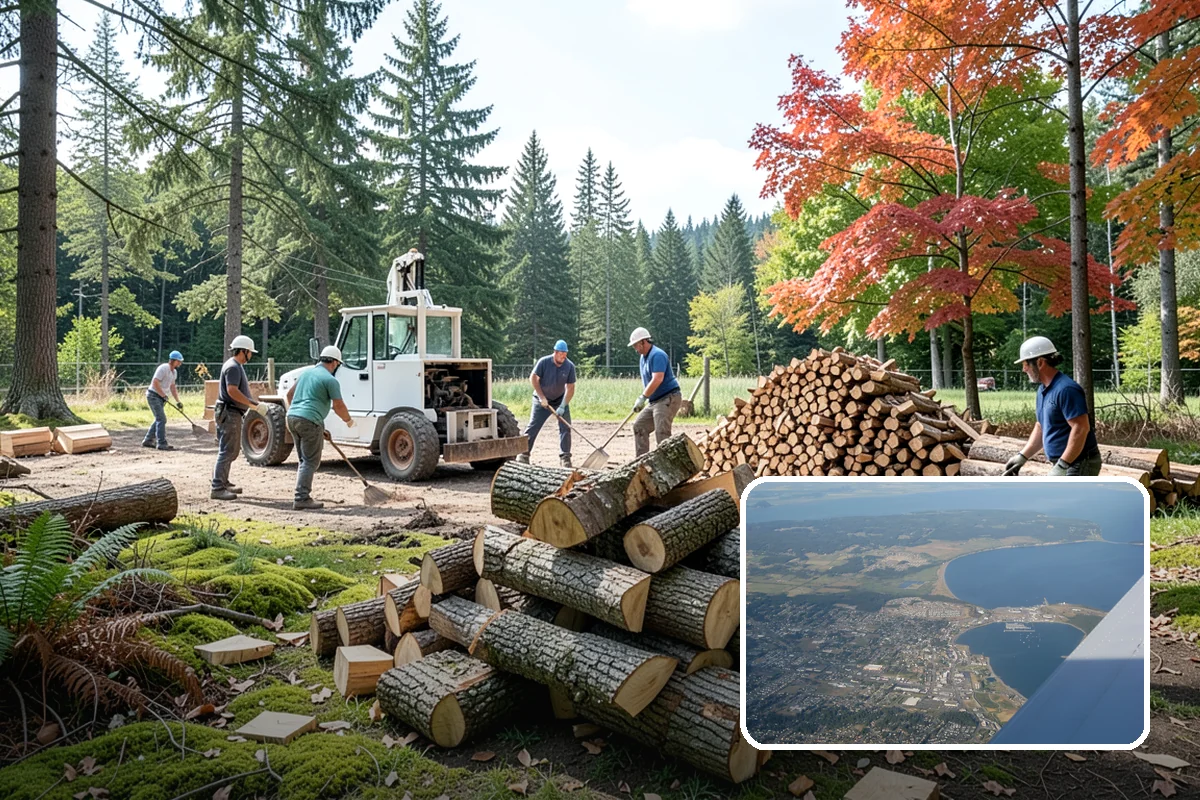 Firewood Sales in Oak Harbor, Island County, WA - Honest, measured volumes on every purchase