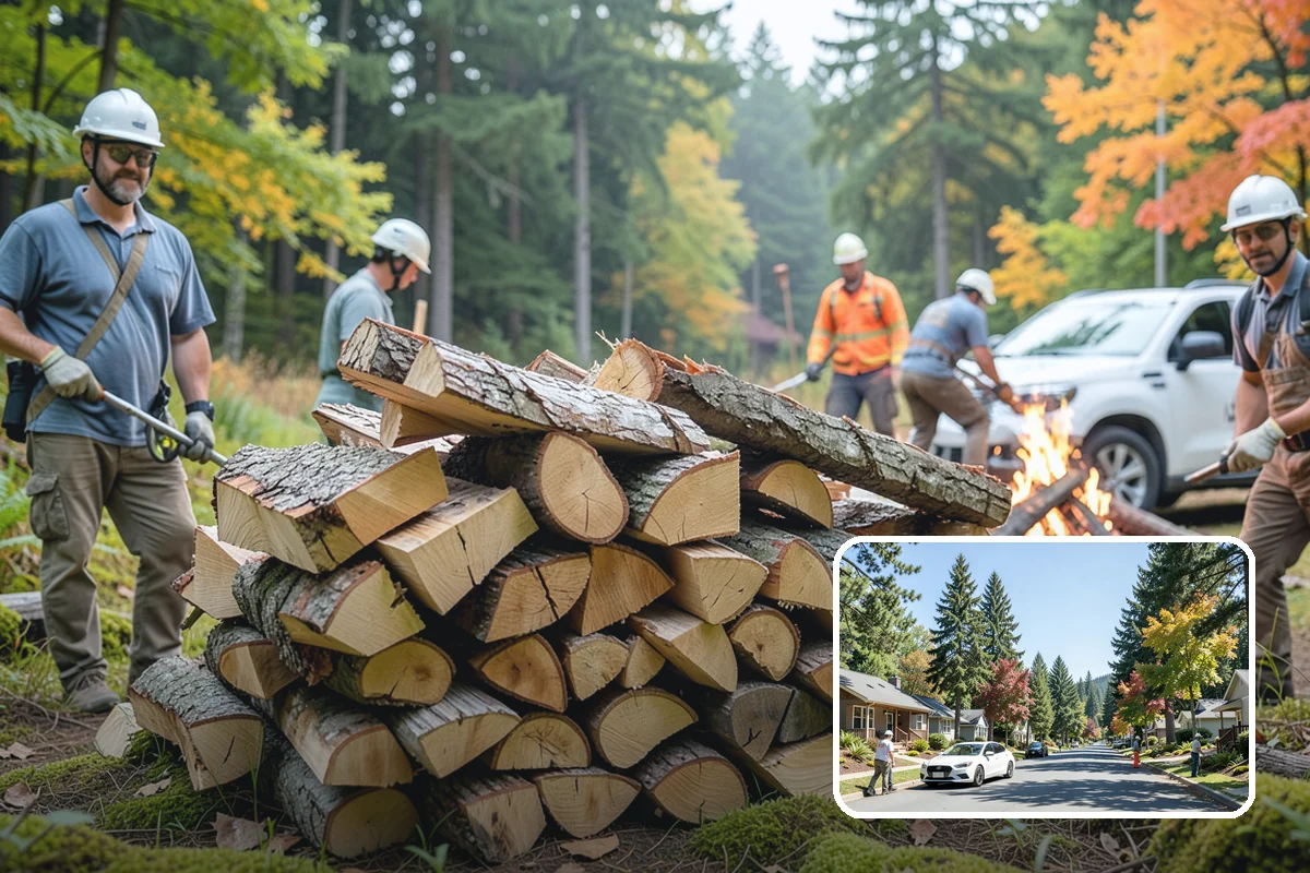 Firewood Sales in Orting, Pierce County, WA - Honest, measured volumes on every purchase