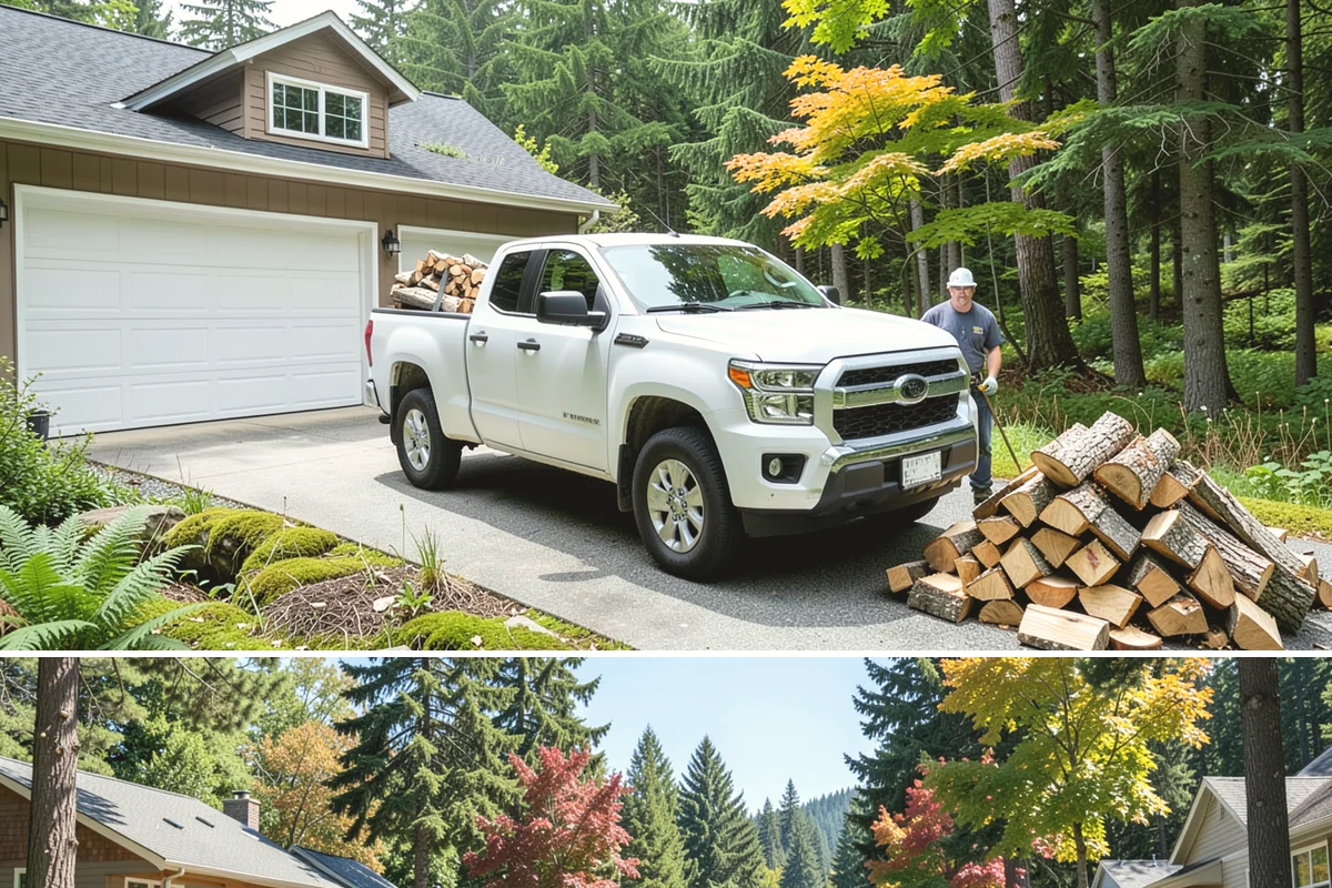 Firewood Sales in Orting, Pierce County, WA - Stock up in the shoulder seasons of late summer and fall when supply is strongest and you can burn immediately.