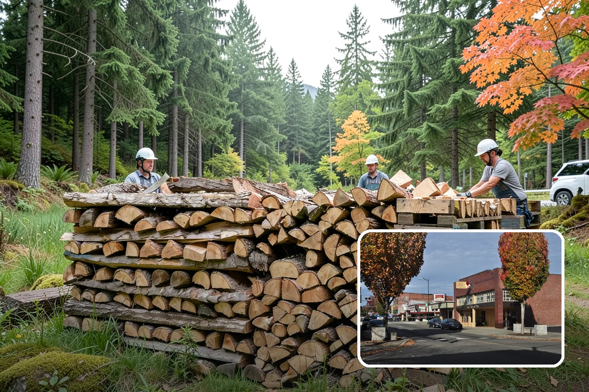 Firewood Sales in Puyallup, Pierce County, WA - Honest, measured volumes on every purchase