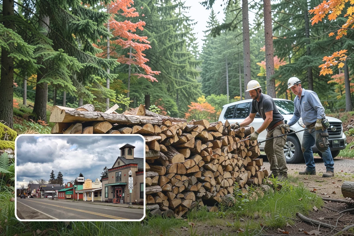 Firewood Sales in Roy, Pierce County, WA - Honest, measured volumes on every purchase
